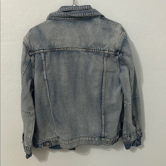 Dohble Lined Blue Denim Jacket - Picture 3 of 5